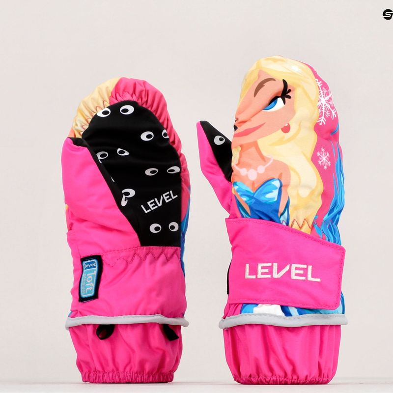 Rękawice snowboardowe dziecięce Level Animal Mitt gold 8