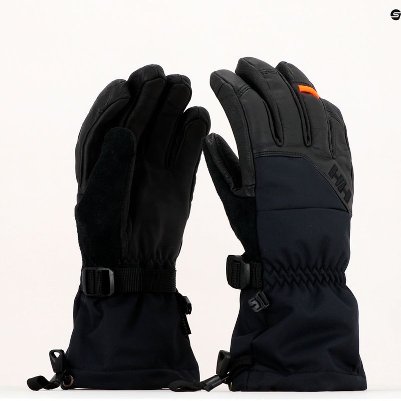 Rękawice narciarskie męskie Helly Hansen Ullr Sogn HT black 6