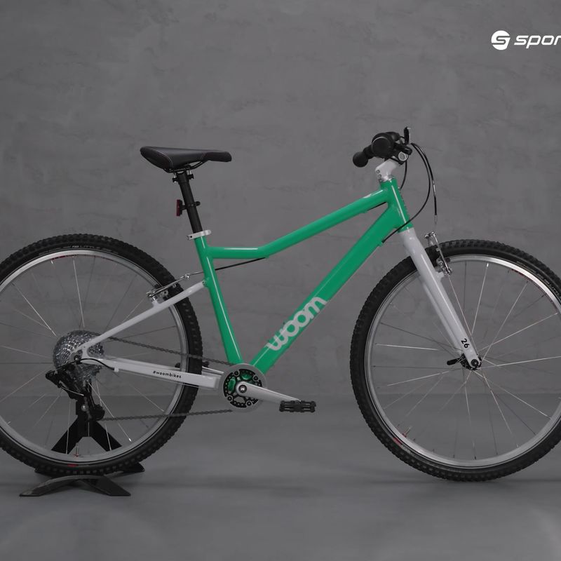 Rower młodzieżowy woom 6 mint green 19