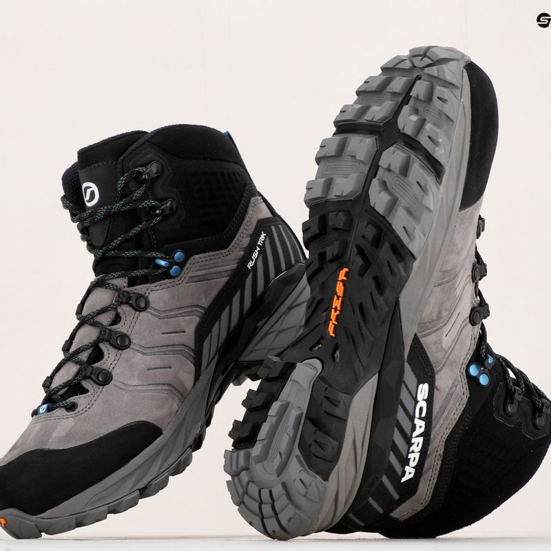 Buty trekkingowe męskie SCARPA Rush TRK Pro GTX smoke/lake blue 18
