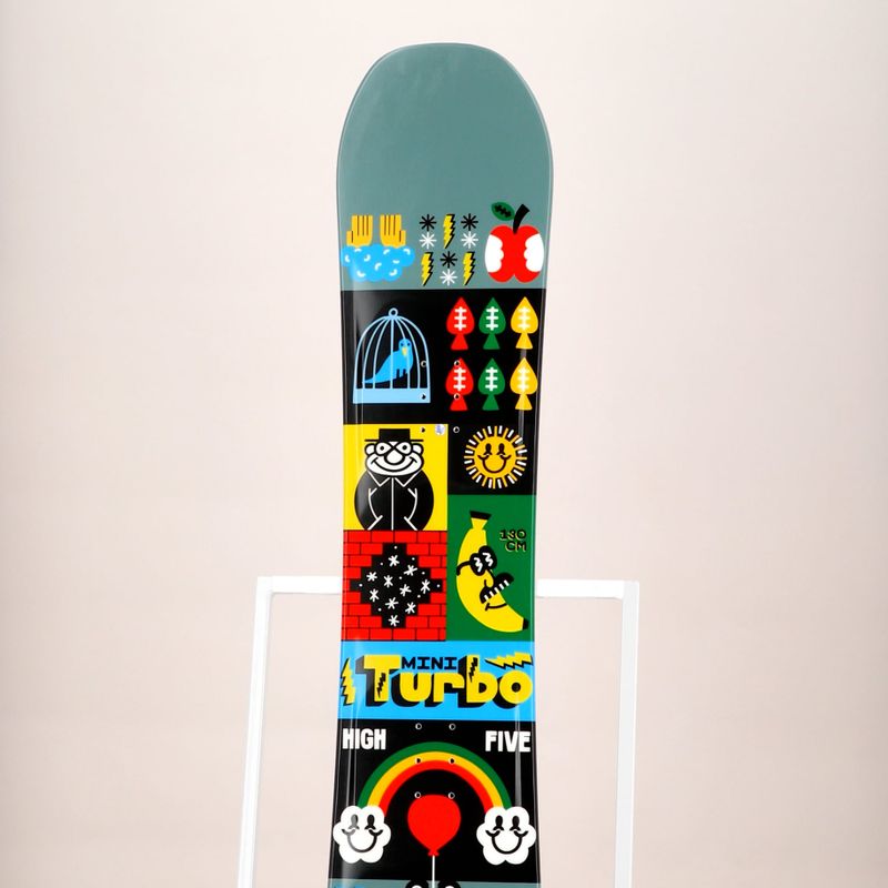 Deska snowboardowa dziecięca K2 Mini Turbo Jr  7