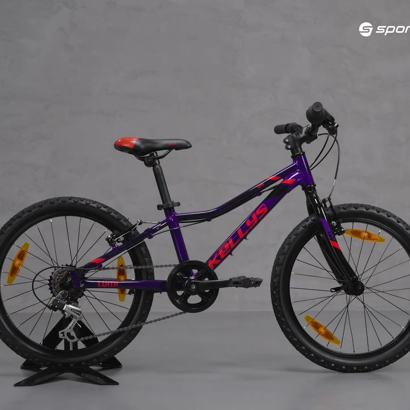 Rower dziecięcy Kellys Lumi 30 20" purple 72390 15