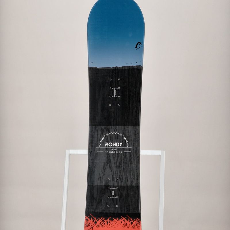 Deska snowboardowa dziecięca HEAD Rowdy Jr black/red/blue 7