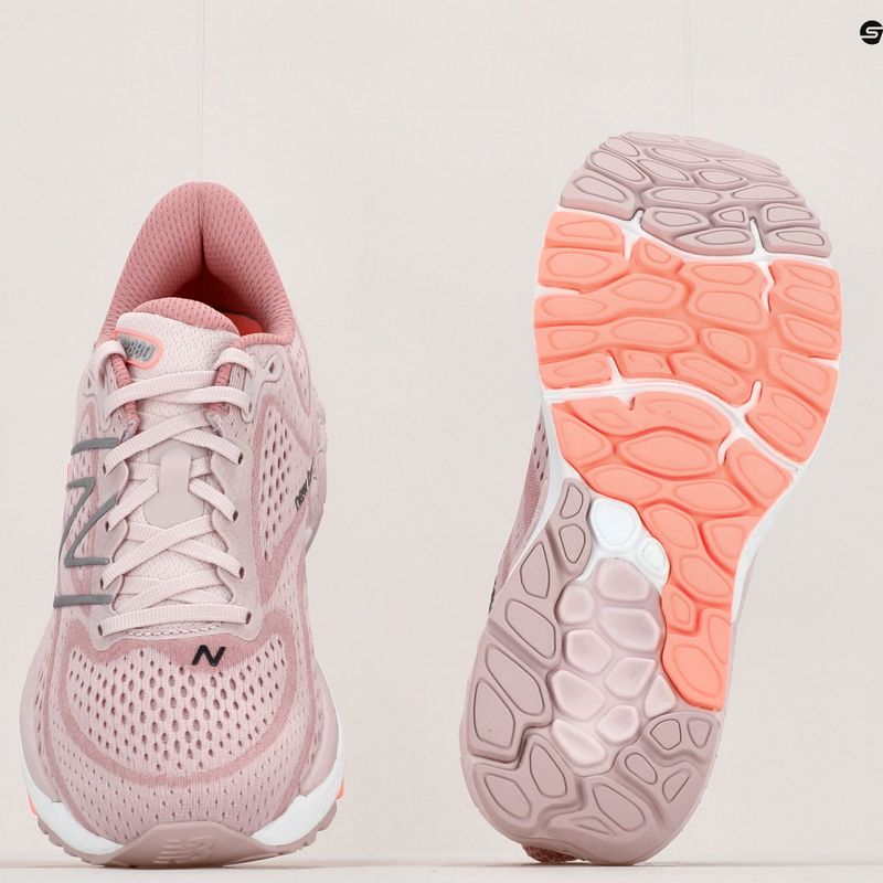 Buty do biegania damskie New Balance Fresh Foam X 880 v13 pink 11