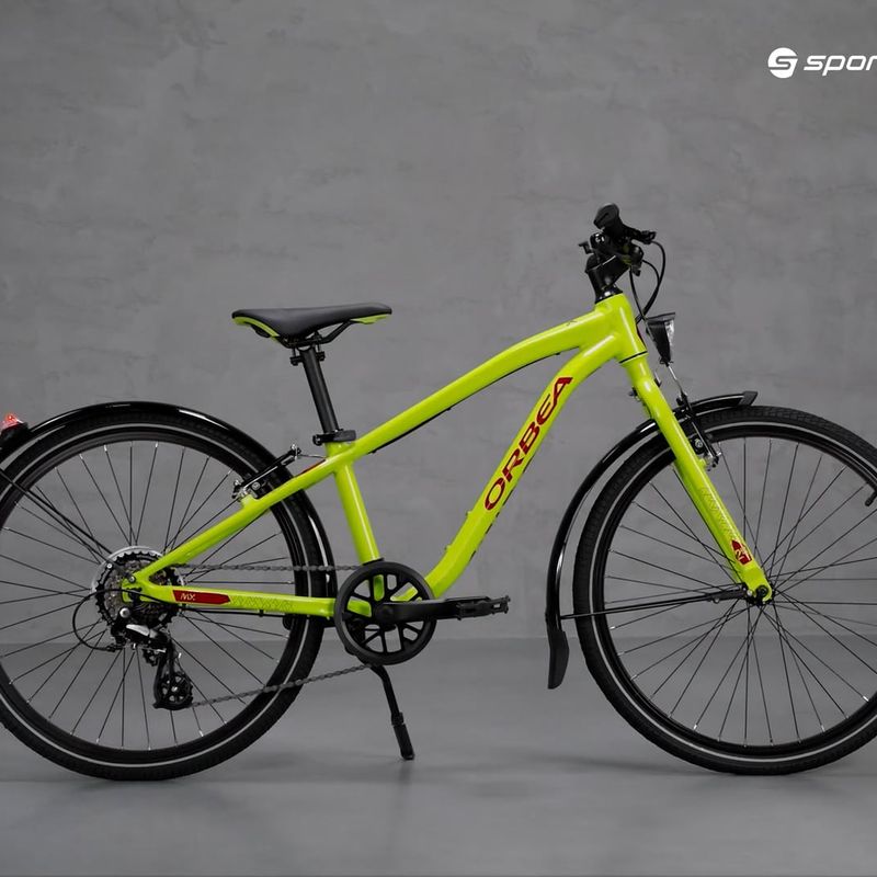 Rower dziecięcy Orbea MX 24 Park 2022 lime/watermelon 18