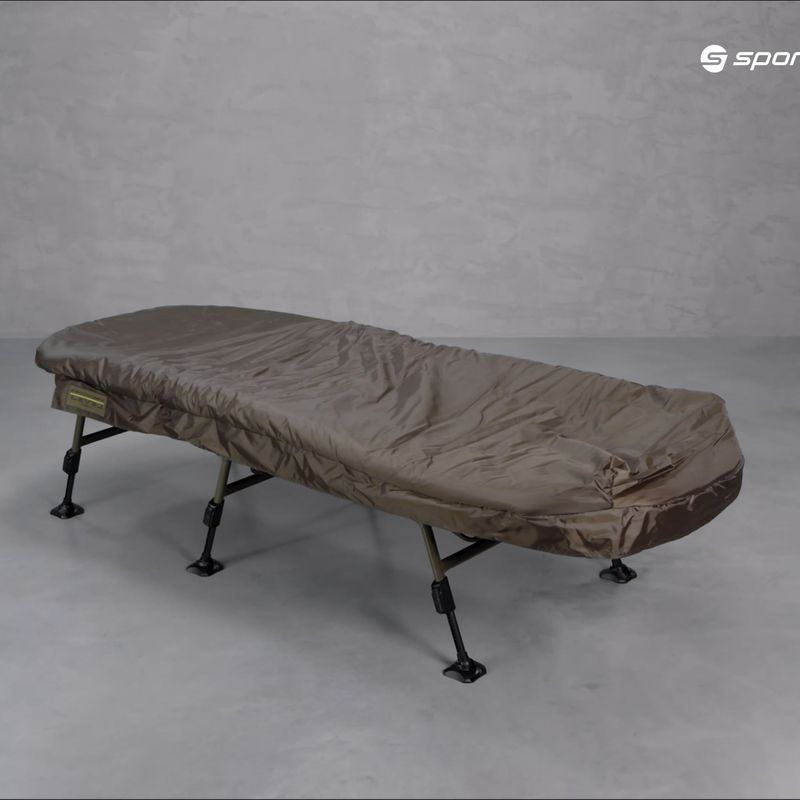 Łóżko Avid Carp Benchmark Leveltech System brown 8