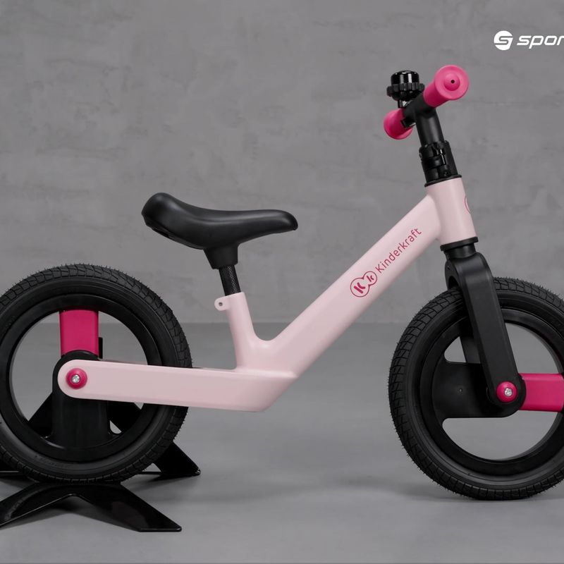 Rowerek biegowy Kinderkraft Goswift pink 7