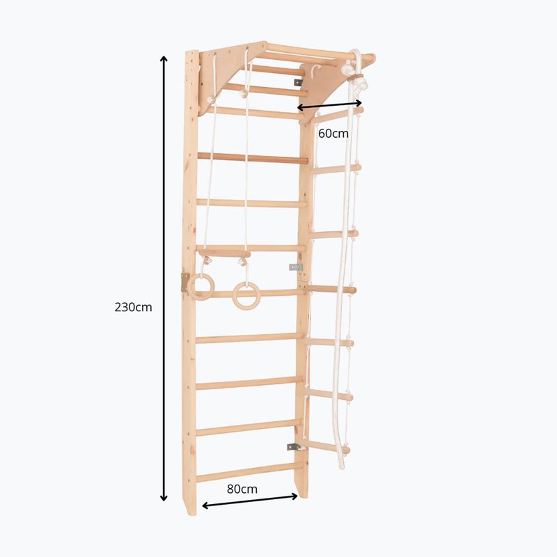 Drabinka gimnastyczna RINAGYM Kombi 2 12