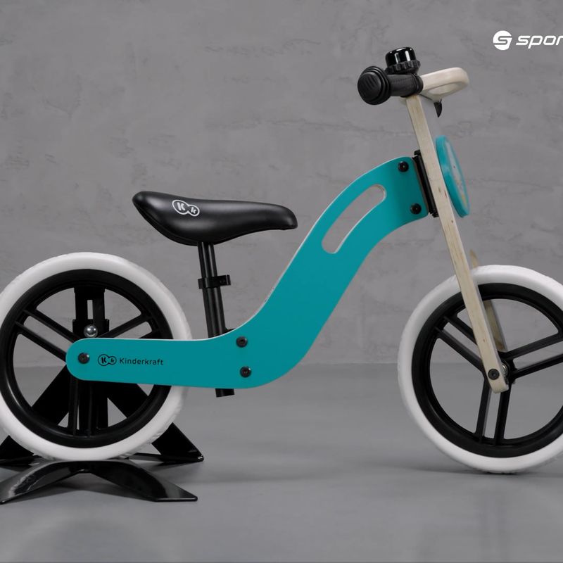 Rowerek biegowy Kinderkraft Uniq turquoise 7