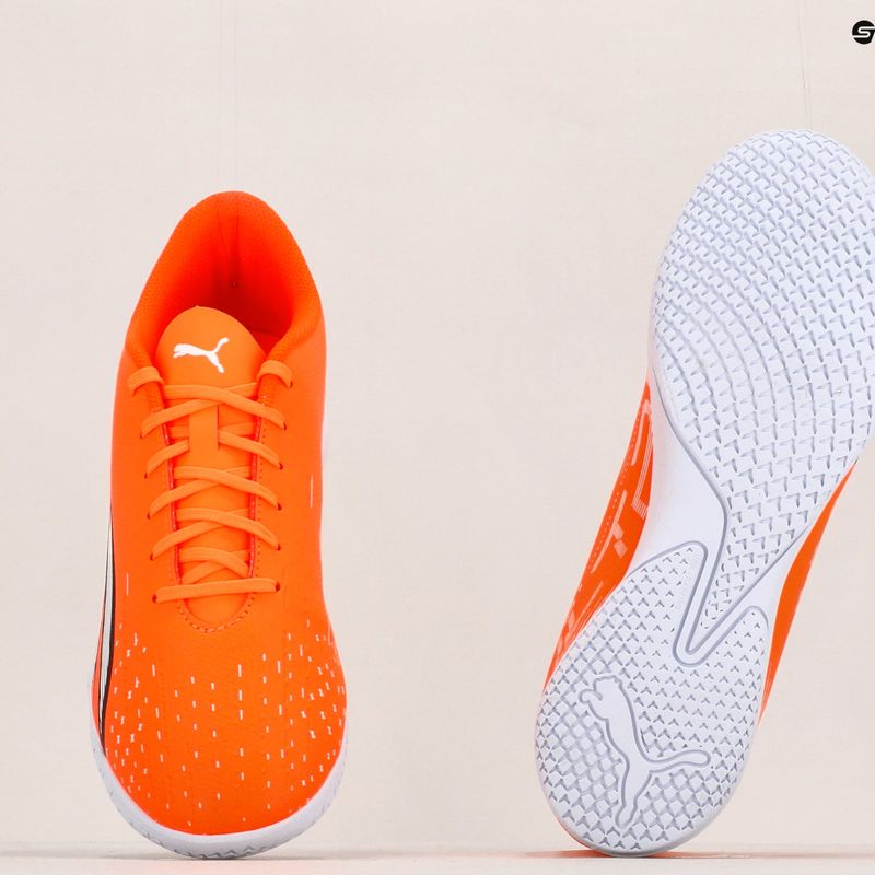 Buty piłkarskie męskie PUMA Ultra Play IT ultra orange/puma white/blue glimmer 11