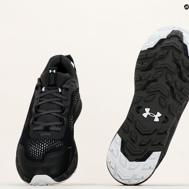 Buty do biegania męskie Under Armour Charged Bandit Trail 2 black/jet gray/jet gray 17