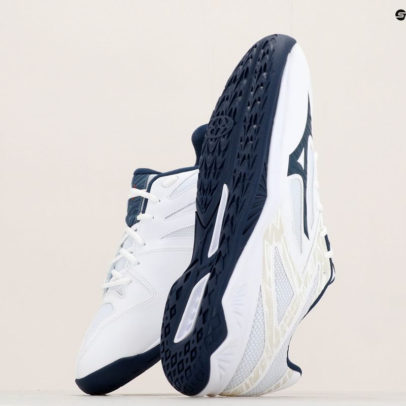 Buty do siatkówki męskie Mizuno Thunder Blade 3 białe V1GA217022 10