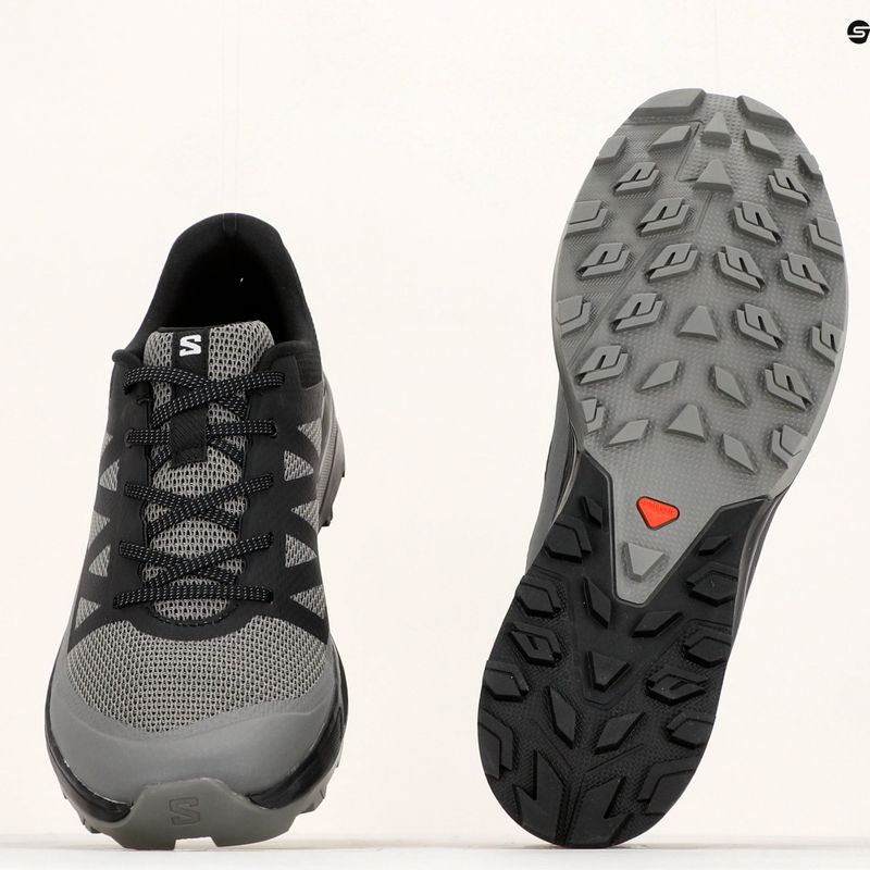 Buty turystyczne męskie Salomon Outrise black/pewter/black 18