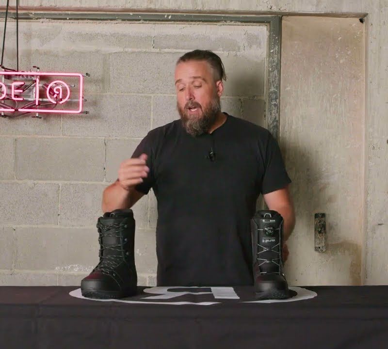 Buty snowboardowe męskie RIDE Rook 2024 black 7