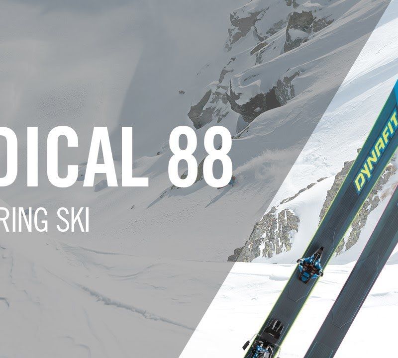 Zestaw skiturowy DYNAFIT Radical 88 reef/limepunch 11