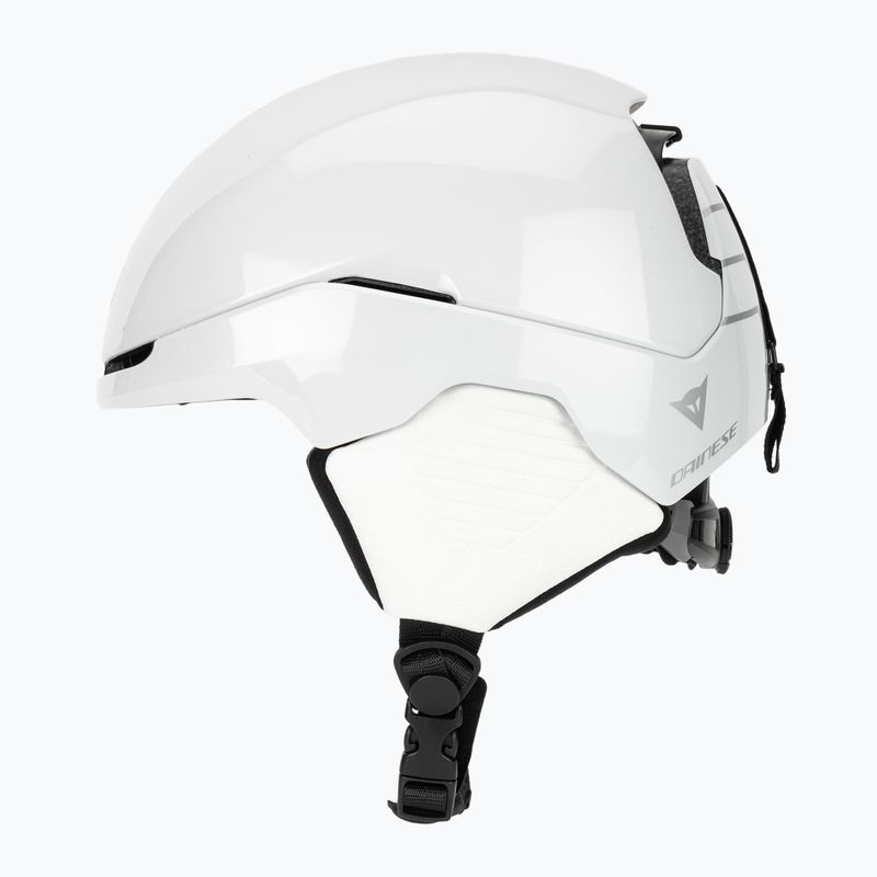 Kask narciarski BOGNER Cortina MIPS mono white metallic 3