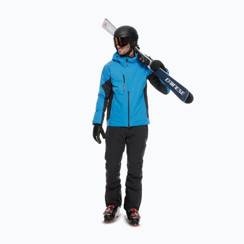 Kurtka narciarska męska Dainese Etra Aerosense Dry Core Ready blue/stretch limo 2
