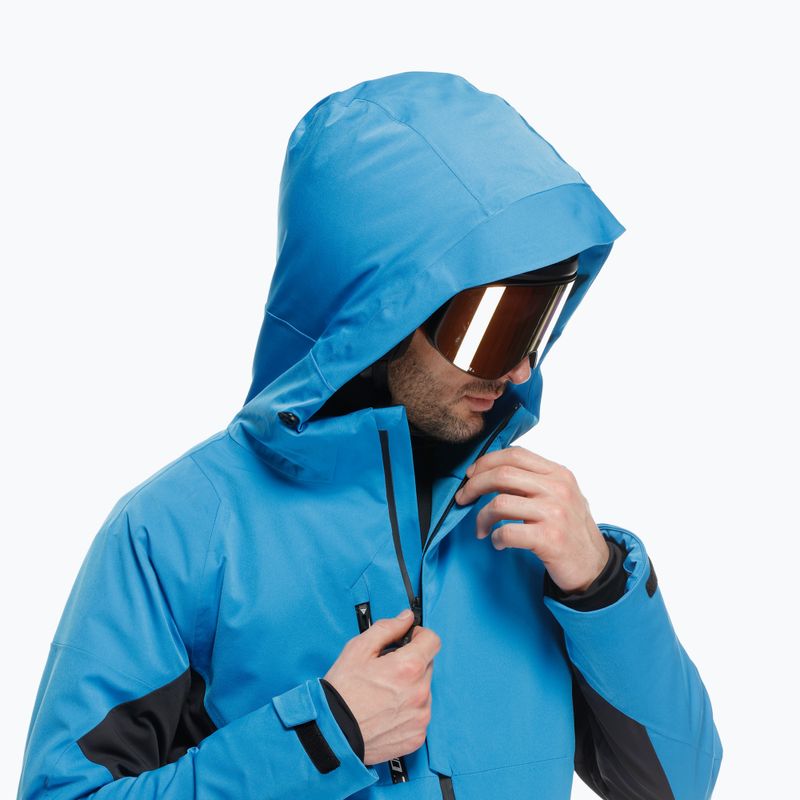 Kurtka narciarska męska Dainese Etra Aerosense Dry Core Ready blue/stretch limo 5
