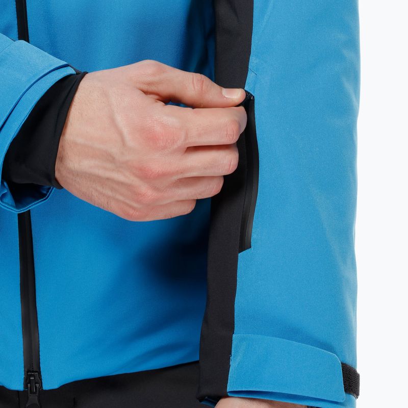 Kurtka narciarska męska Dainese Etra Aerosense Dry Core Ready blue/stretch limo 9