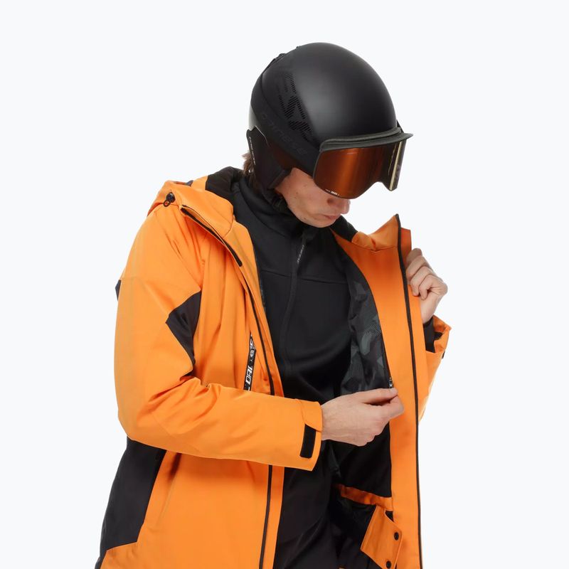 Kurtka narciarska męska Dainese Etra Aerosense Dry Core Ready oriole orange/stretch limo 6