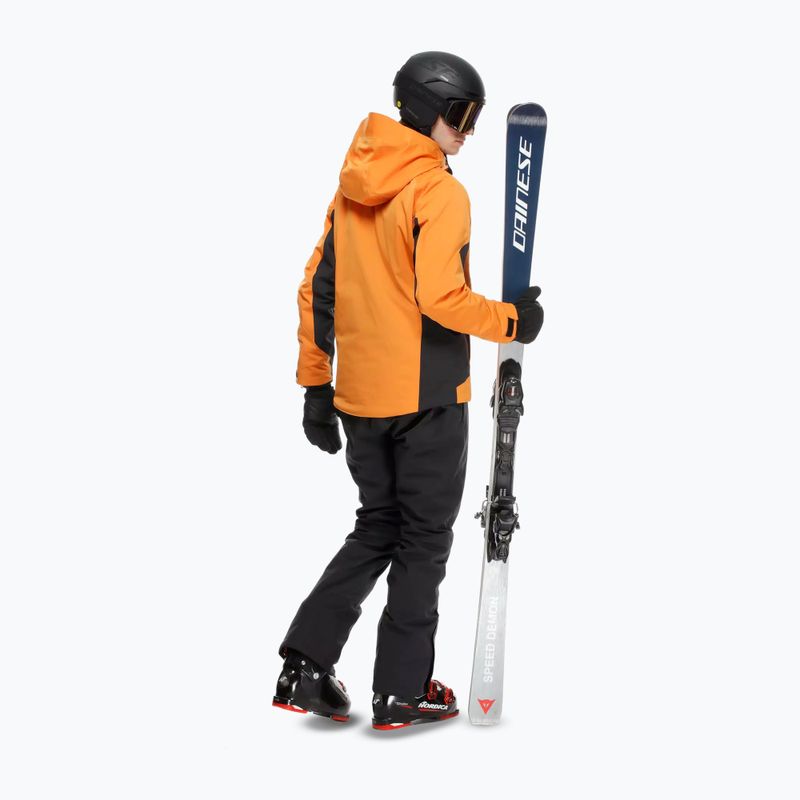Kurtka narciarska męska Dainese Etra Aerosense Dry Core Ready oriole orange/stretch limo 8