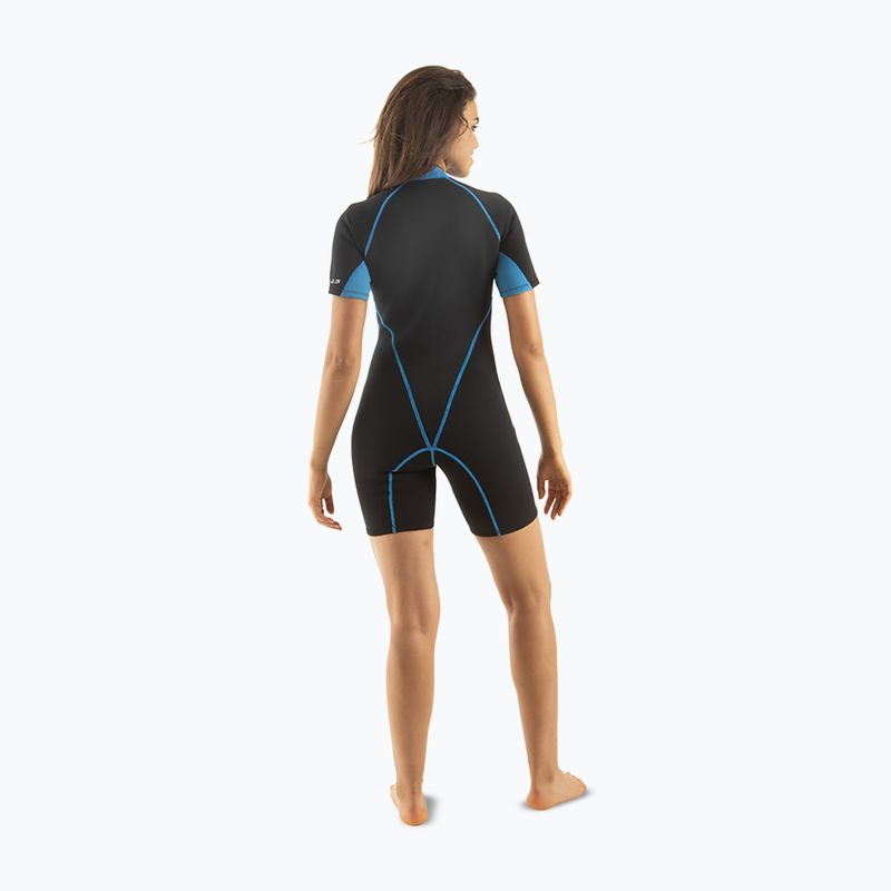 Pianka do pływania damska SEAC Shorty Ciao 2,5 mm black/blue 2