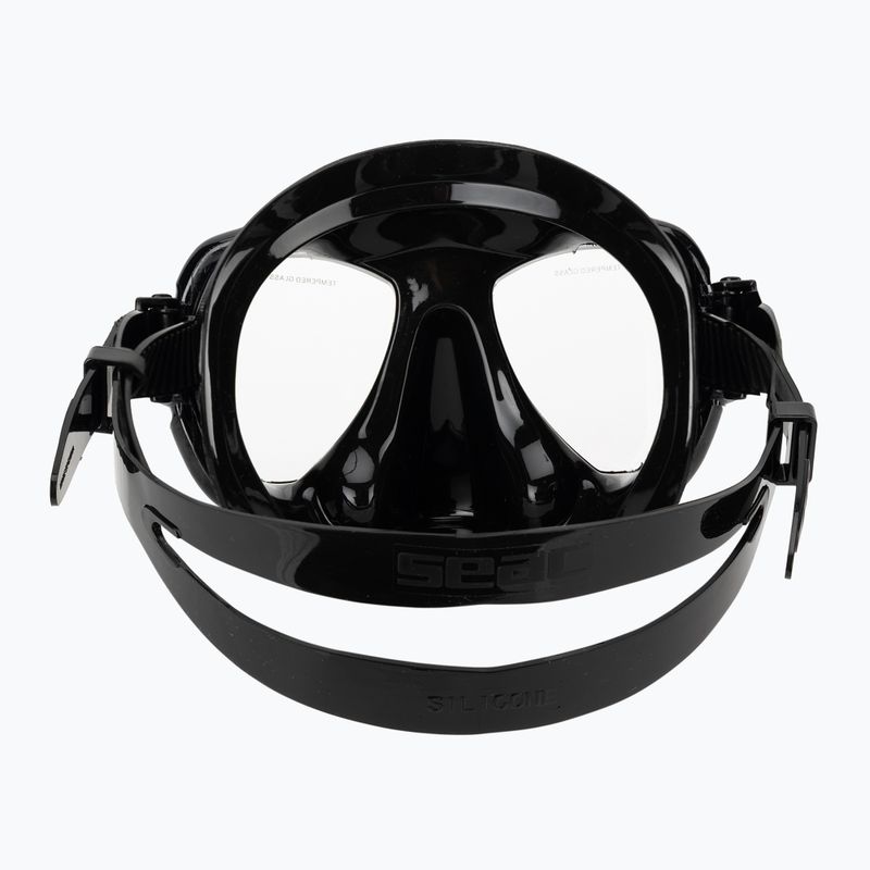 Maska do nurkowania SEAC Elba black 4