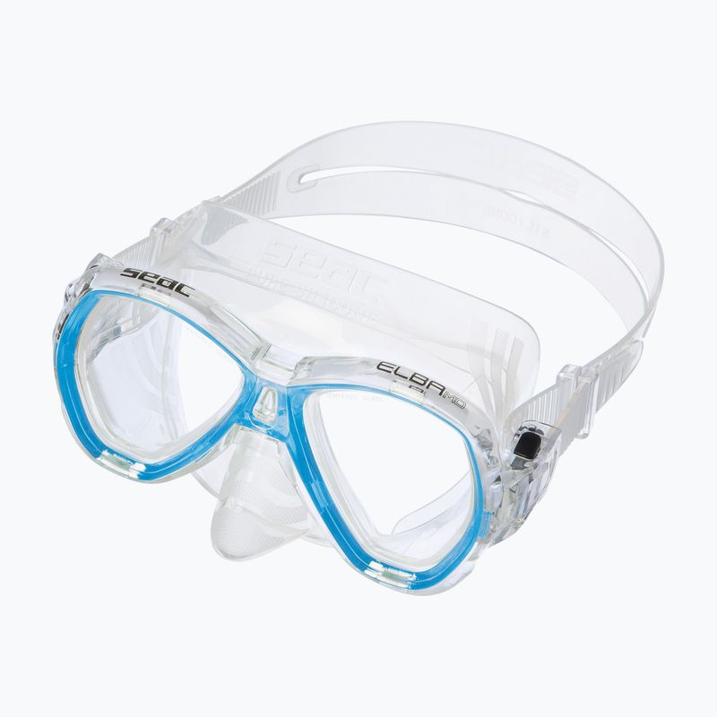 Zestaw do snorkelingu SEAC Tris Zoom blue 2