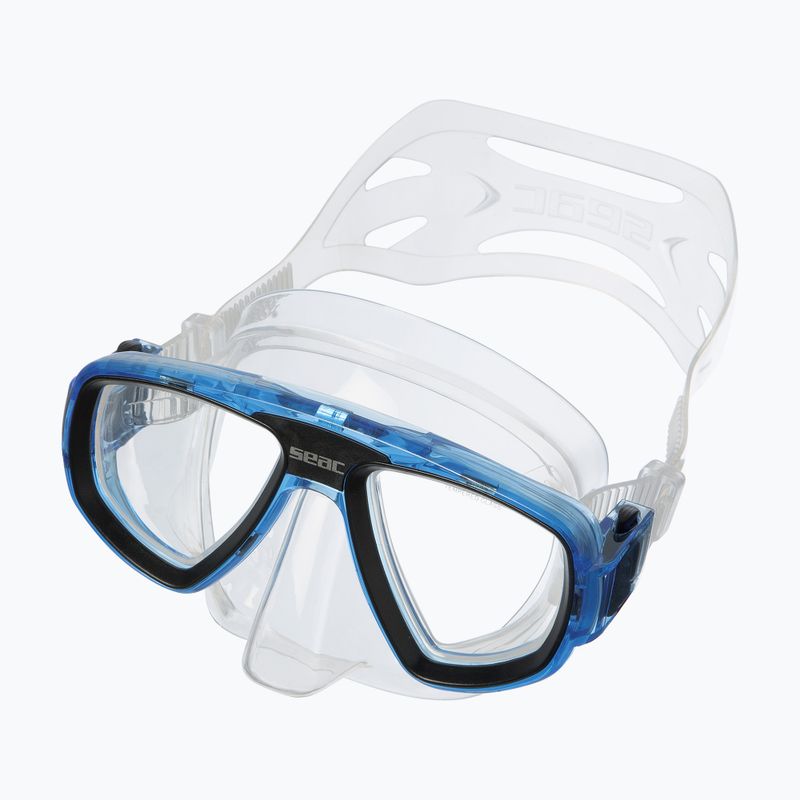 Zestaw do snorkelingu SEAC Extreme light blue 2