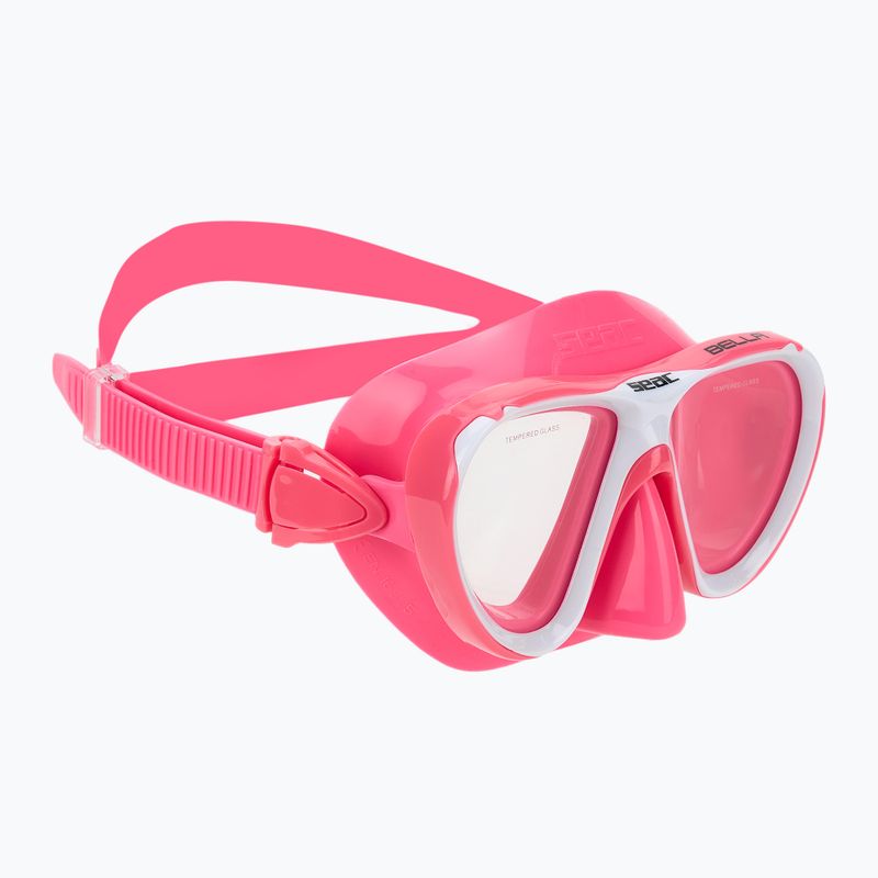 Zestaw do snorkelingu dziecięcy SEAC Bella pink 2
