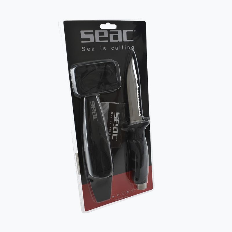 Nóż do nurkowania SEAC Hammer black 3