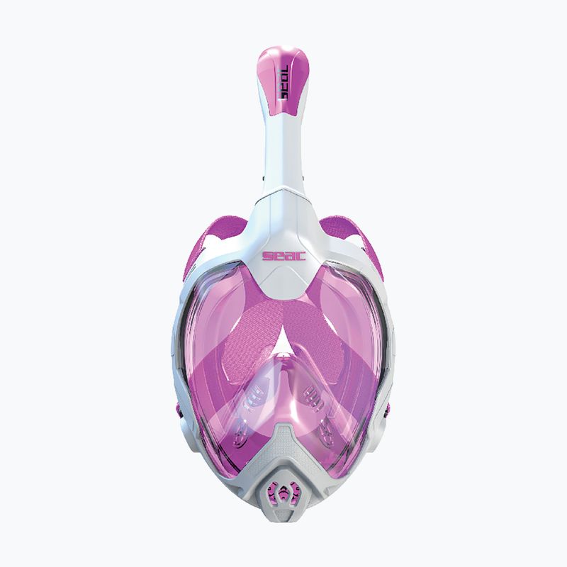 Maska pełnotwarzowa dla dzieci SEAC Magica White/Pink 2