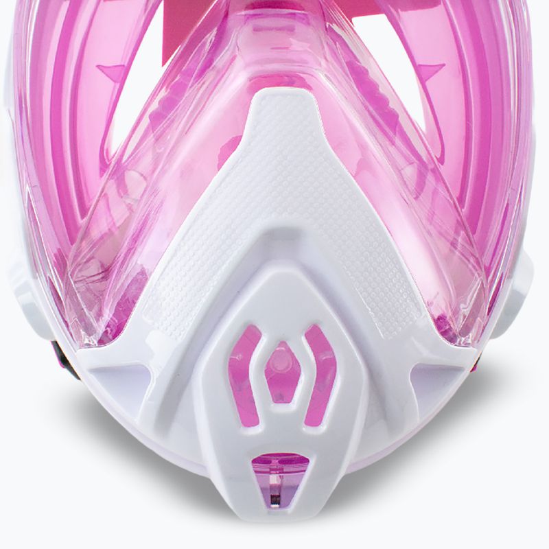 Maska pełnotwarzowa dla dzieci SEAC Magica White/Pink 6
