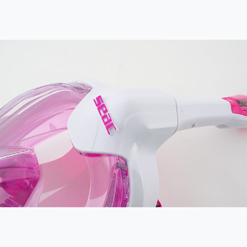 Maska pełnotwarzowa dla dzieci SEAC Magica White/Pink 8