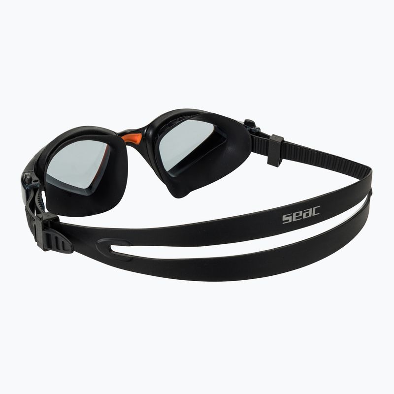 Okulary do pływania SEAC Lynx black/orange 4