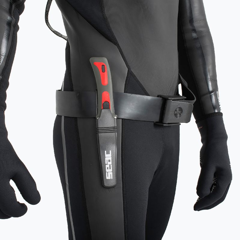 Nóż do nurkowania SEAC Bat red 3