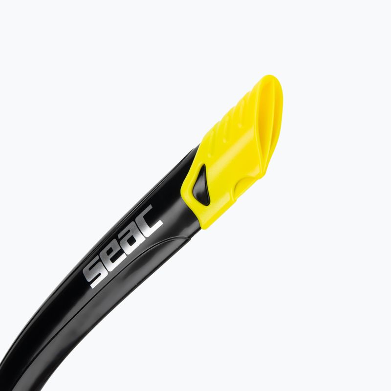 Fajka do nurkowania SEAC Mesu black/yellow 4