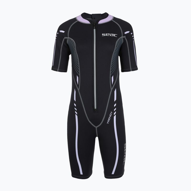 Pianka do pływania SEAC damska Shorty Trendy 2.5 mm black 2