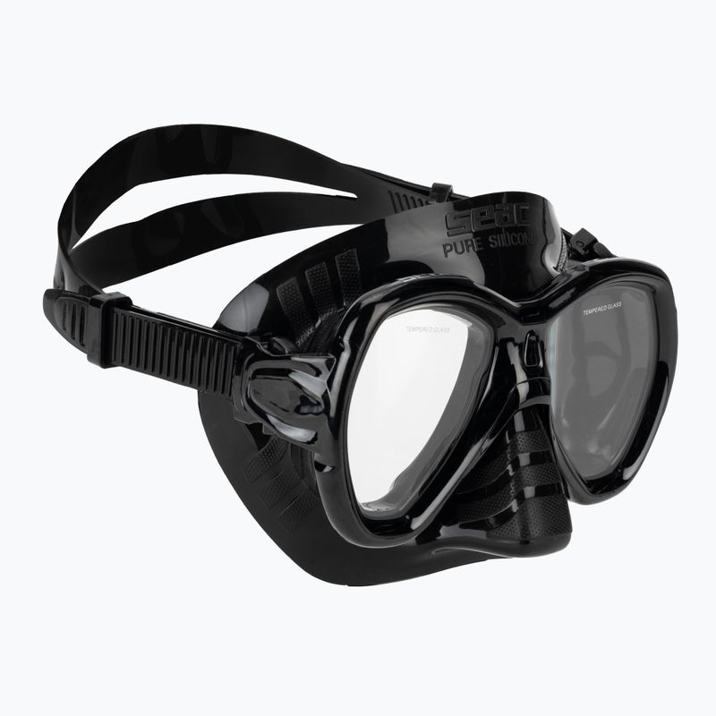 Zestaw do snorkelingu SEAC Elba black