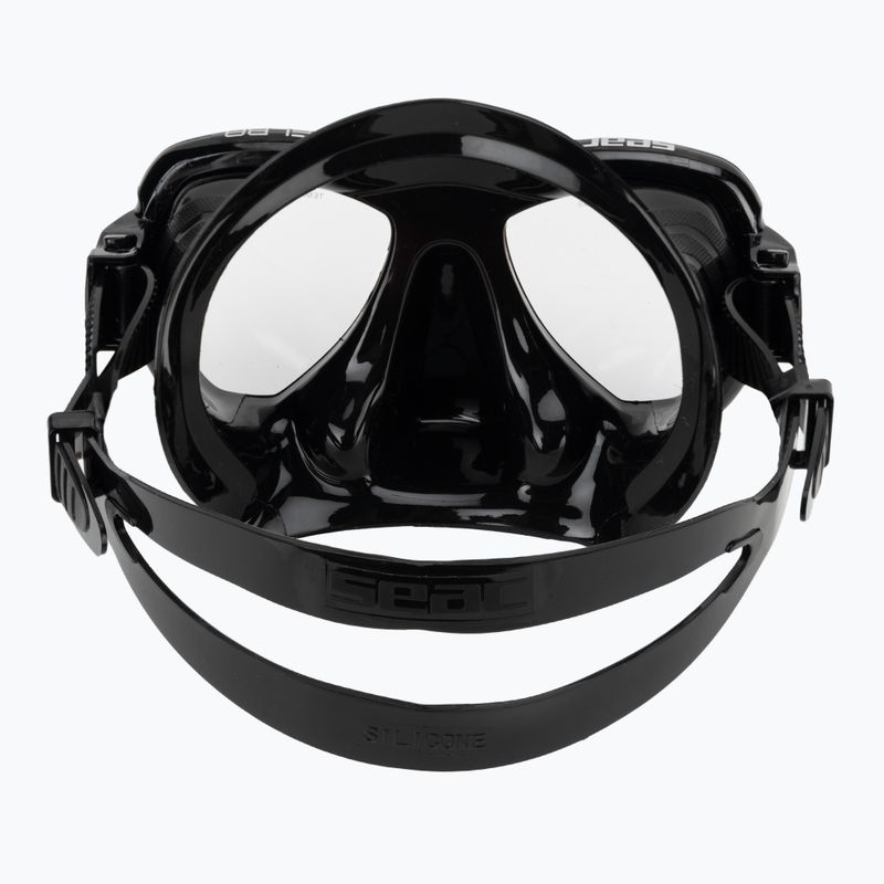 Zestaw do snorkelingu SEAC Elba black 4