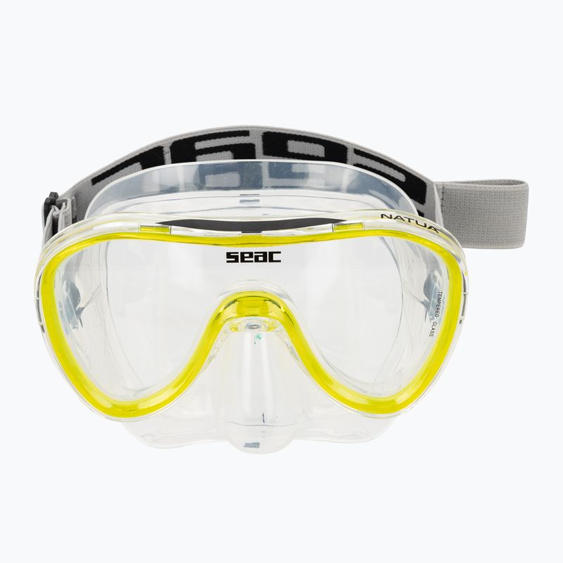 Maska do snorkelingu Seac Natua yellow 2