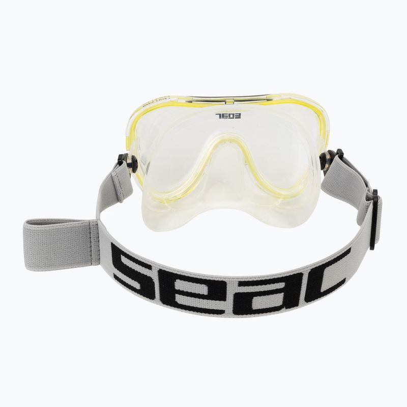 Maska do snorkelingu Seac Natua yellow 4