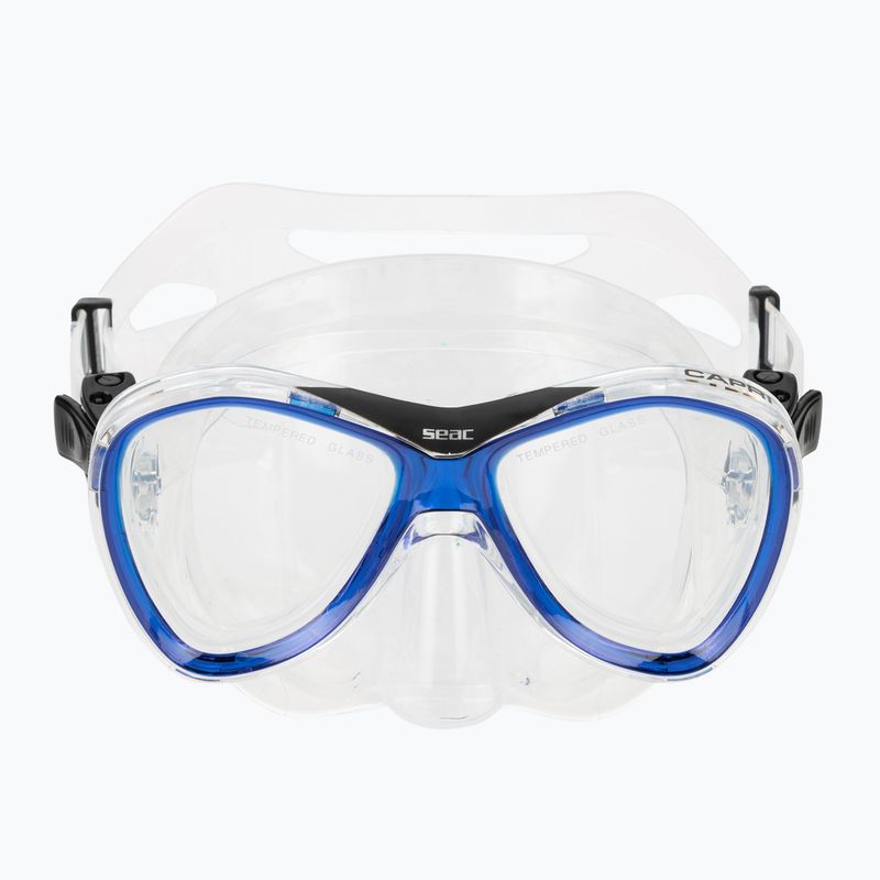Zestaw do snorkelingu SEAC Bis Capri Top blue 2