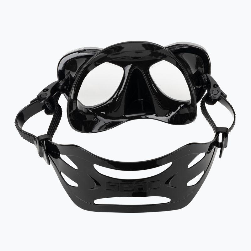 Zestaw do snorkelingu SEAC Bis Capri Top black 4