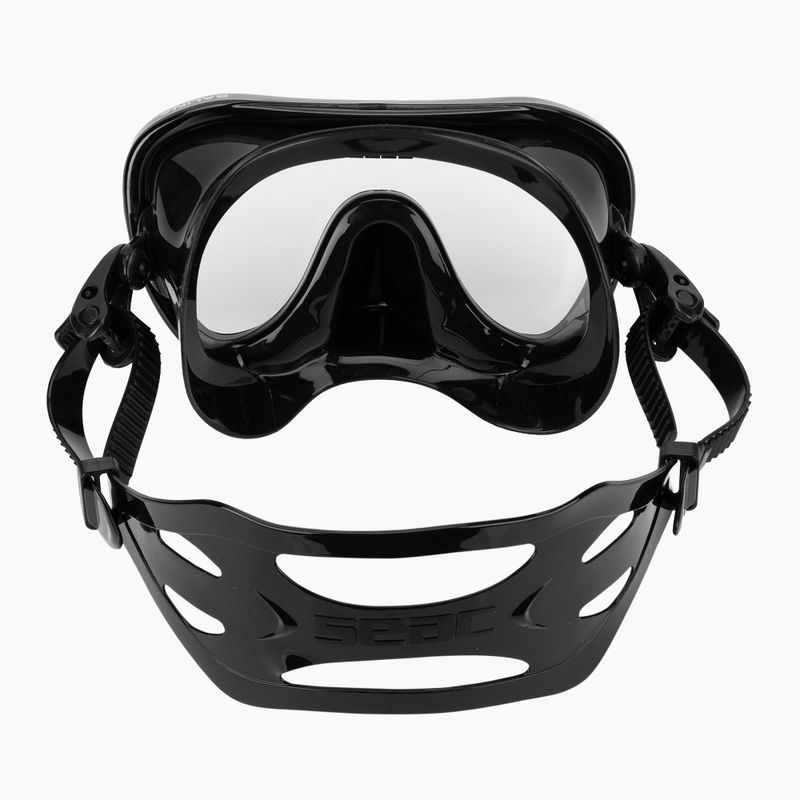 Zestaw do snorkelingu SEAC Salina Top black 4