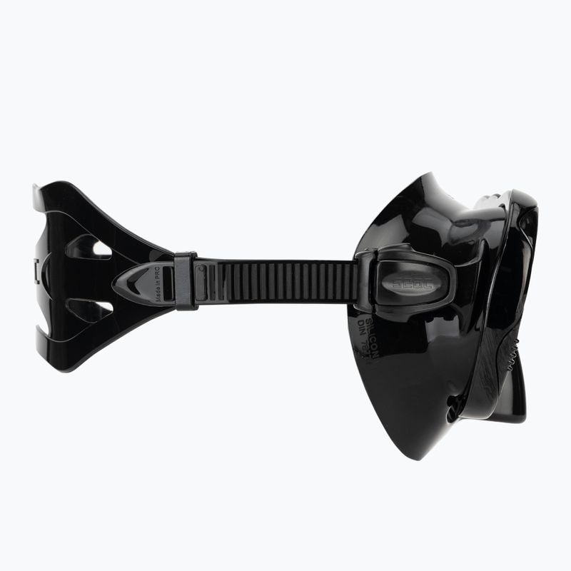 Maska do snorkelingu Seac Boss black/silver 3