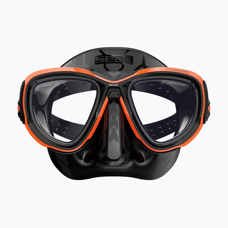 Maska do nurkowania SEAC Afrodite orange 3