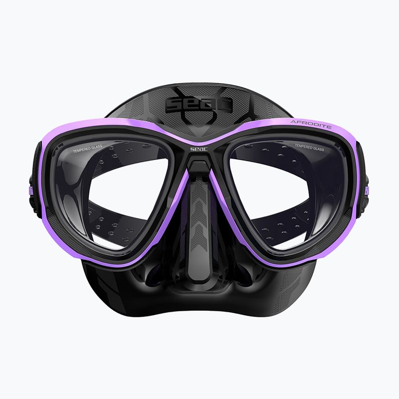 Maska do nurkowania SEAC Afrodite lilac 3