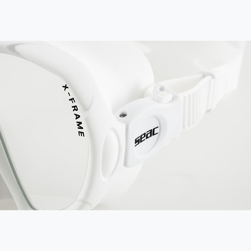 Maska do nurkowania SEAC X-Frame white 6