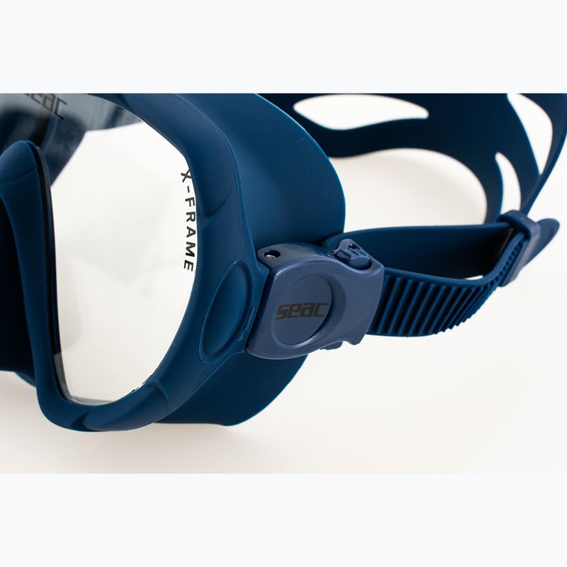 Maska do nurkowania SEAC X-Frame blue 7